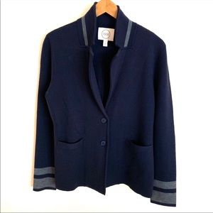 Anthropologie 1901 Knit Cardigan Blazer Jacket